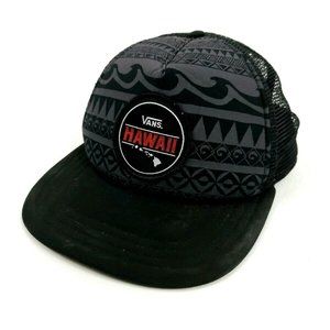 Vintage Vans Skater Surfer Hawaii Truckers Hat
